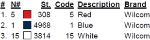 color code color code