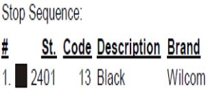 color code color code