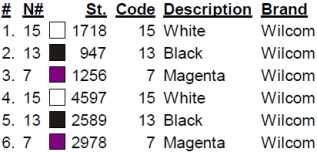 color code color code