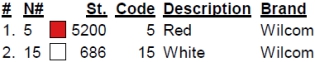 color code color code