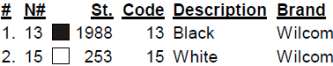 color code color code