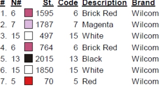 color code color code