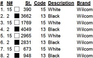 color code color code