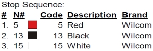 color code color code