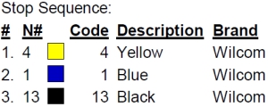 color code color code