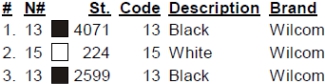 color code color code