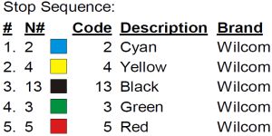 color code color code