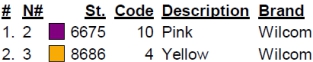 color code color code