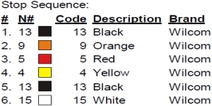 color code color code