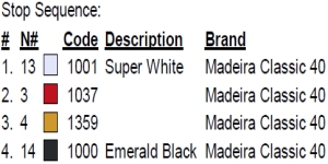 color code color code
