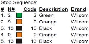 color code color code