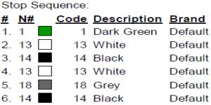 color code color code
