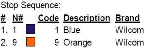 color code color code