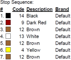 color code color code