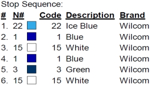 color code color code