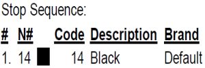 color code color code