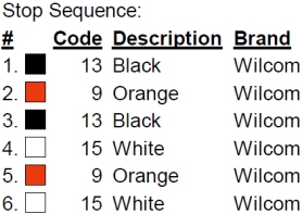 color code color code