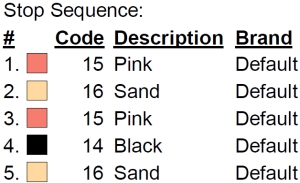 color code color code