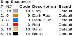 color code color code