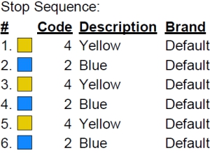 color code color code