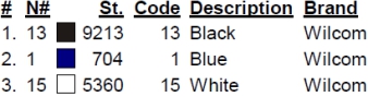 color code color code