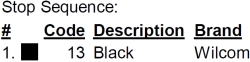 color code color code