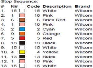 color code color code