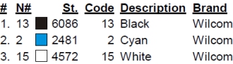 color code color code