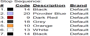 color code color code