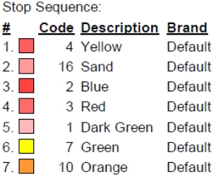 color code color code