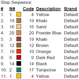 color code 
