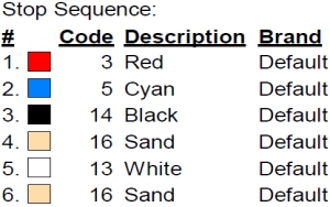 color code color code