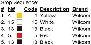 color code color code