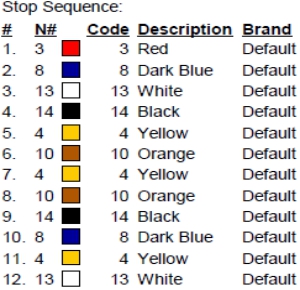 color code color code