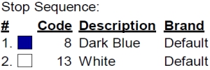 color code color code