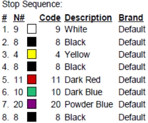 color code color code