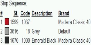 color code color code
