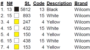 color code color code