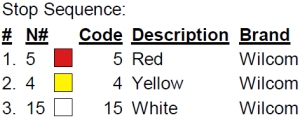 color code color code