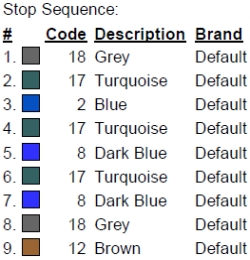 color code color code