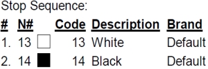 color code color code