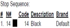 color code color code