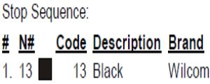 color code 