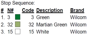 color code color code