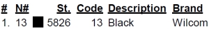 color code color code