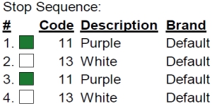 color code color code
