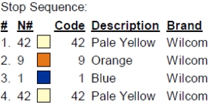 color code color code