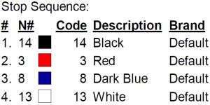 color code color code