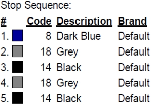 color code color code