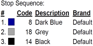 color code color code